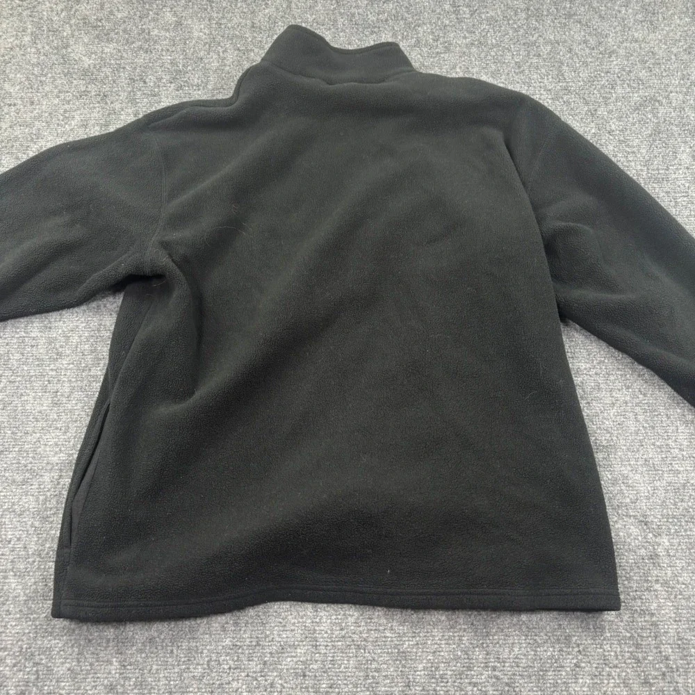 The North Face TKA 200 Fleece Pullover Large Black 1/4 Zip‎ Mens